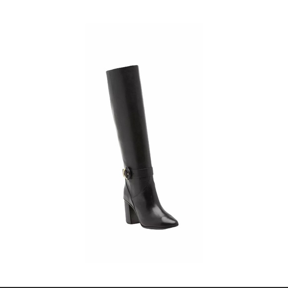 New Ted Baker London leather knee high boots - Picture 2 of 7